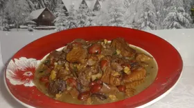 Простые рецепты со свининой и фасолью