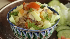 Рецепты с молочной продукцией, мясом и укропом