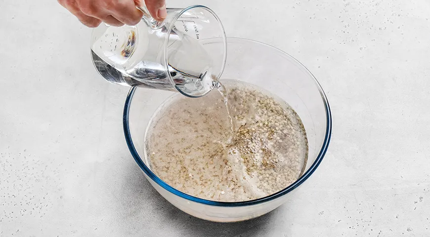 Безглютеновый хлеб из зеленой гречки