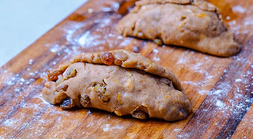 Мини-штоллены с домашним марципаном