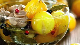 Простые рецепты с грибами и черри