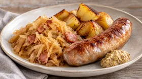 Колбаса Мюнхенская с капустой