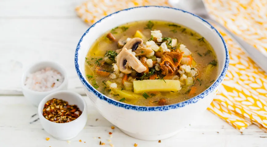 Постные супы с перловкой — рецепты с пошаговыми фото и видео