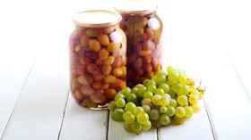 Маринованный виноград на зиму