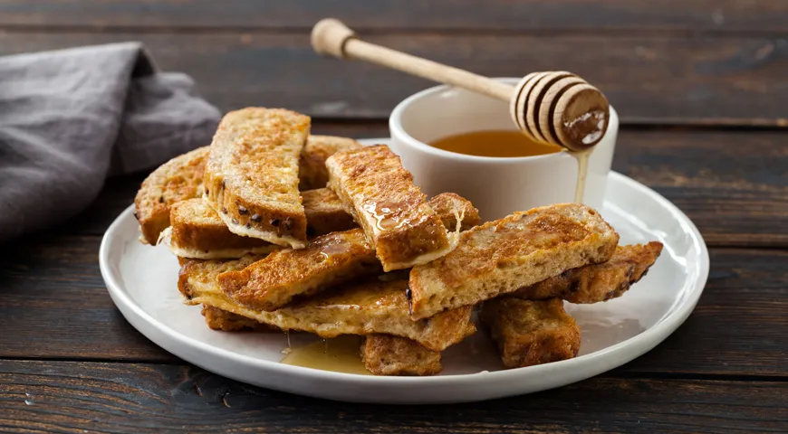 Рецепт палочек из цельнозернового хлеба с медом