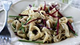 Рецепты с твёрдыми сырами, соусами и пастой