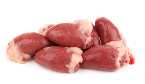 Куриные сердечки