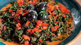 Рецепты с маслом оливковым, кинзой и сладким перцем
