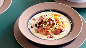Рецепты с молочной продукцией, крупой и колбасой