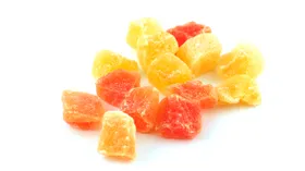 Цукаты, смесь кубиков ананаса и папайи