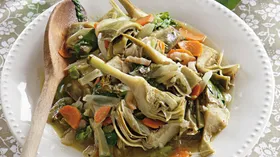 Рецепты с салатом и артишоком