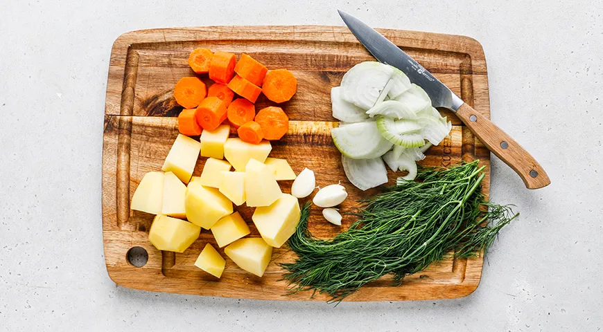 Классическая уха из речной рыбы