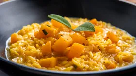 Тыквенная каша с рисом