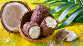 Рецепты с кисломолочными продуктами, шоколадом и кокосом