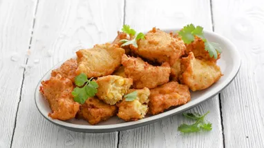 Индонезийские кукурузные оладьи