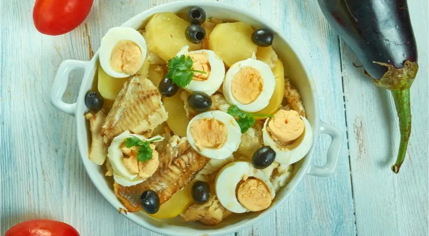 Бакаляу с картошкой и яйцами — идеальная еда для Роналду
