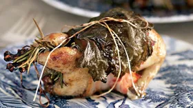 Рецепты с беконом, ягодами и птицей