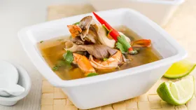 Настоящий тайский суп том ям
