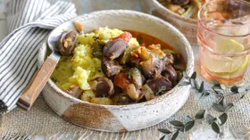 Рецепты с чесноком, беконом и птицей