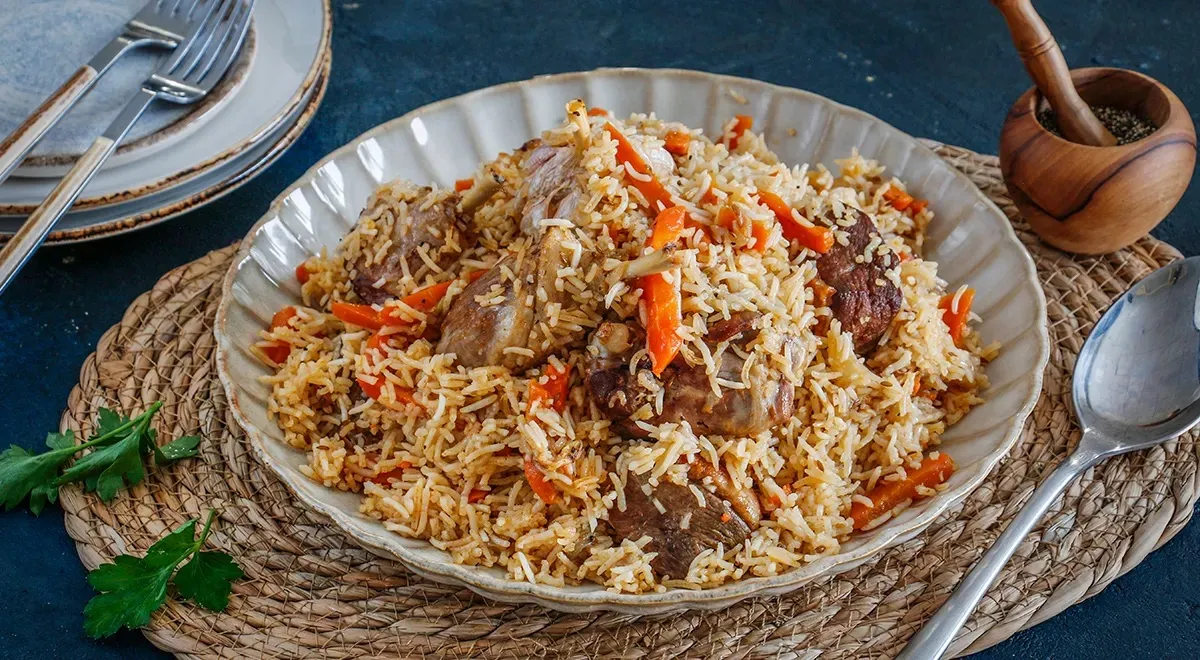Плов с уткой
