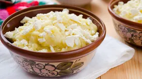 Пшенная каша с творогом