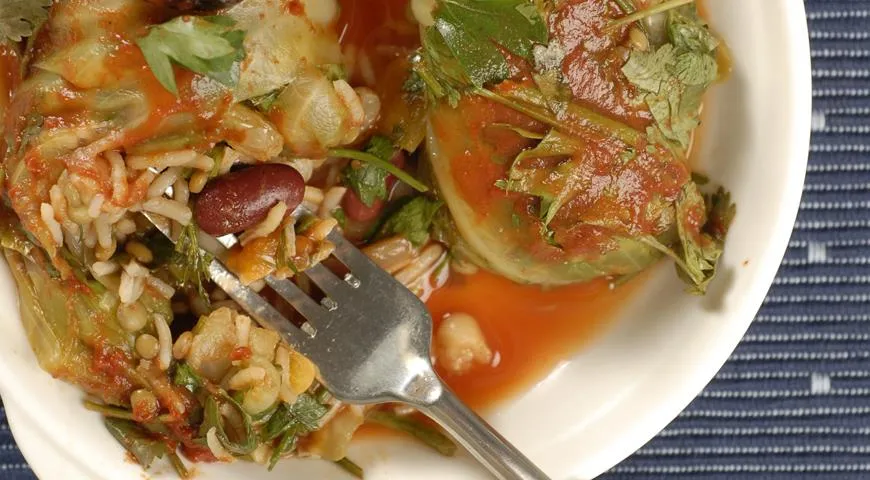 Пасус толма в капустных листьях, пошаговый рецепт с фото на 200 ккал