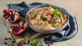 Рецепты с грецким орехом, шафраном и птицей