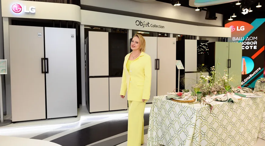 Холодильник и морозильник LG Objet Collection™