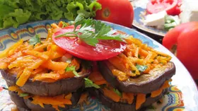 Простые рецепты с баклажаном и соусом томатным