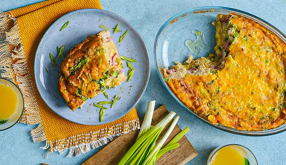 Блины, запеченные в духовке