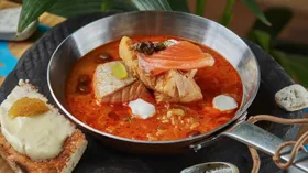 Рецепты с маслом оливковым, лососем и томатами