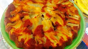 ПП шарлотка  с яблоками