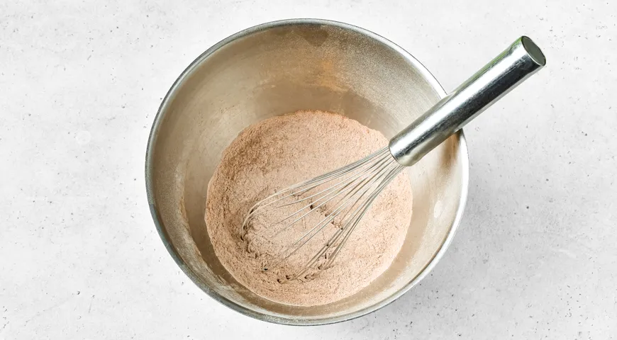 Шоколадный кекс на кефире