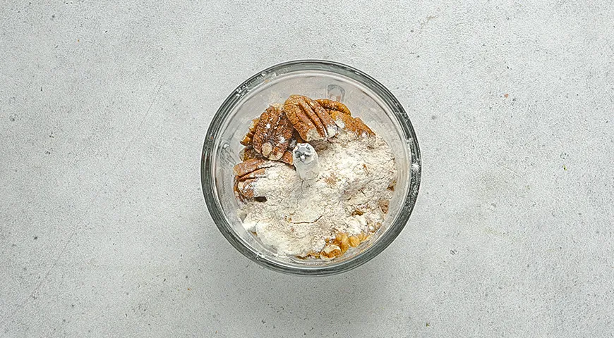 Морковное печенье с кремом и карамелью