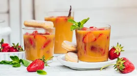 Рецепты для постного меню с соком