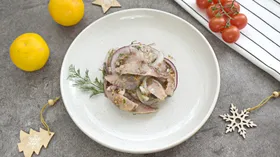 Закуска из сельди за 15 минут