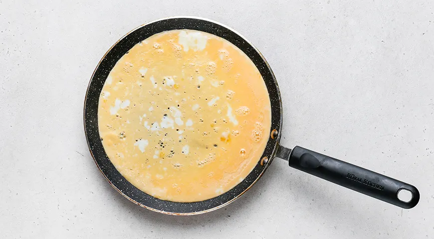 Яичный конвертик с сыром