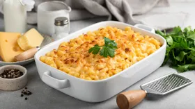 Макароны с сыром в духовке