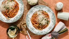 Жареные спагетти