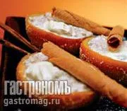 Засахаренные апельсины с йогуртом и медом