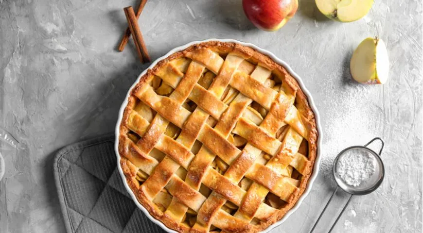 Американский яблочный пирог от Натальи Андреевой, рецепт см. здесь