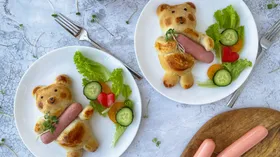 Мишки с сосисками