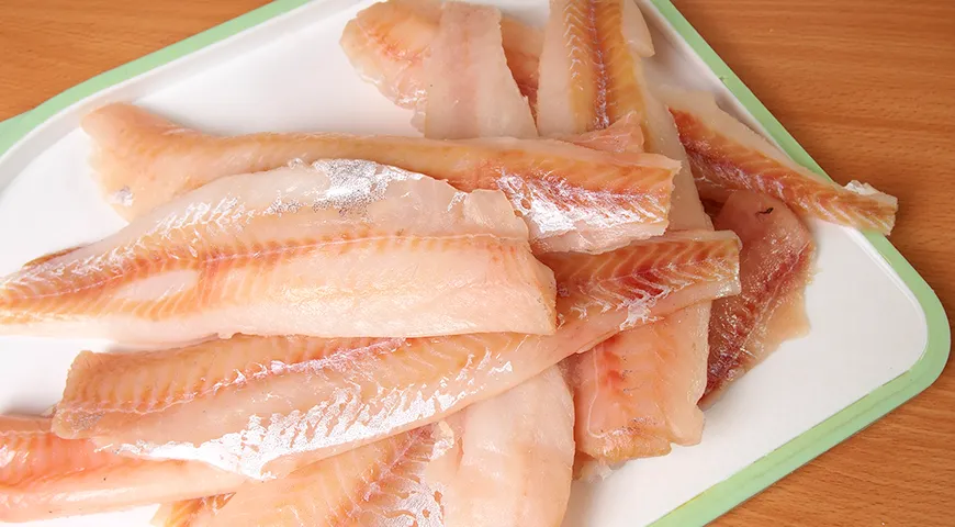 Для жарки лучше брать филе минтая