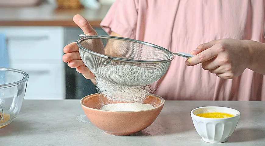 Печенье «Мадлен» с маракуйей