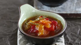 Рецепты с овощами, продукцией пчеловодства и апельсином