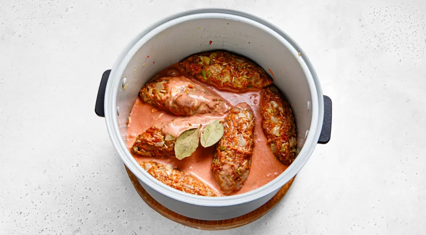 Ленивые голубцы в мультиварке