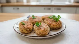 Гречаники паровые детские
