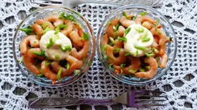 Простые рецепты с морепродуктами и огурцом