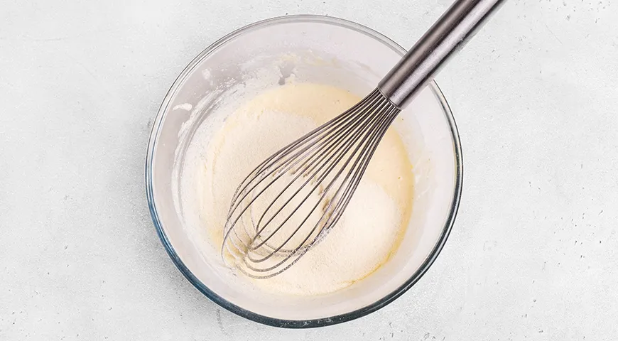 Манник с бананами