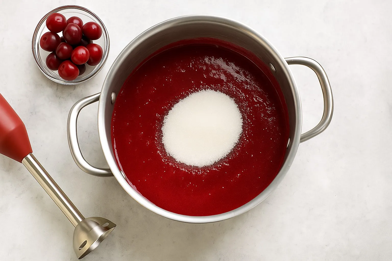 Желе из вишни с агар-агаром на зиму